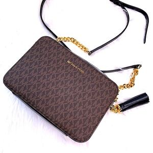 Michael Kors Crossbody Black & Brown